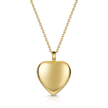 Load image into Gallery viewer, Heart Urn Ashes Necklace – Gold
