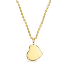 Load image into Gallery viewer, Drop Heart Ashes Resin Pendant - Gold
