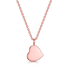 Load image into Gallery viewer, Drop Heart Ashes Resin Pendant - Rose Gold
