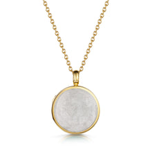 Load image into Gallery viewer, Round Ashes Resin Locket - Gold
