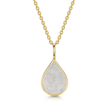 Load image into Gallery viewer, Teardrop Ashes Resin Pendant - Gold
