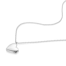 Load image into Gallery viewer, Drop Heart Locket - Silver
