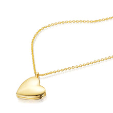 Load image into Gallery viewer, Drop Heart Locket - Gold

