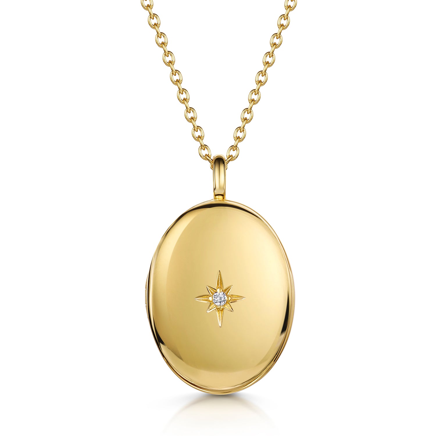 Golden popular Oval Locket