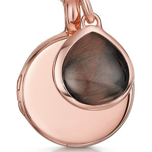 Tigers Eye Gemstone - Rose Gold