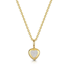 Load image into Gallery viewer, Little Heart Ashes Resin Pendant - Gold
