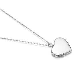 Heart Personalised Silver Locket