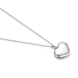 Little Silver Heart Locket